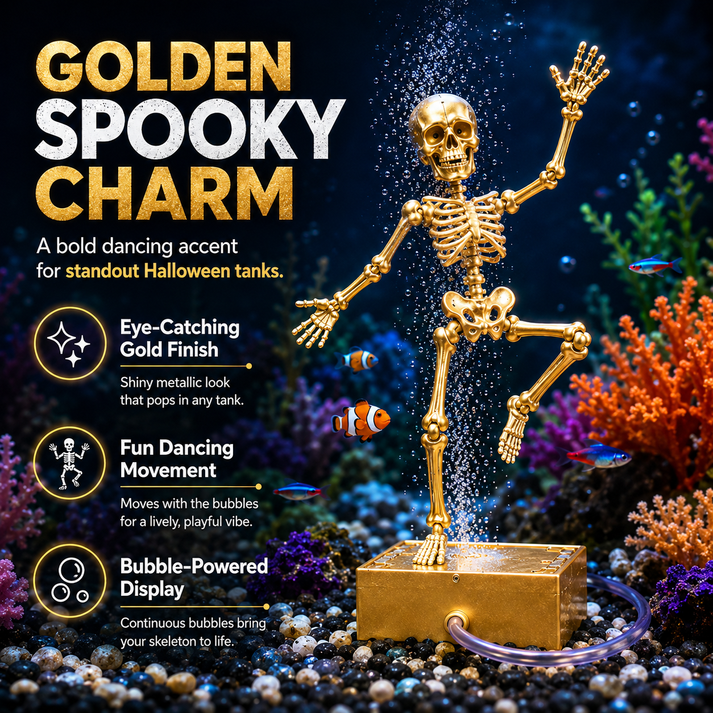 💀Dancing Skeleton Aquarium Bubbler
