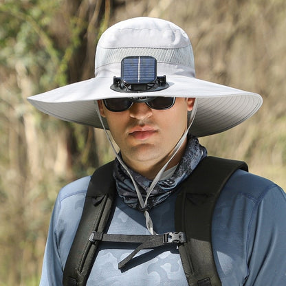 🔥Summer Hot Sale 49% OFF⚡2026 New Ultralight Solar Fan Sun Hat🎁