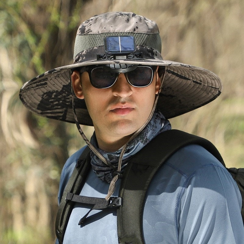 🔥Summer Hot Sale 49% OFF⚡2026 New Ultralight Solar Fan Sun Hat🎁