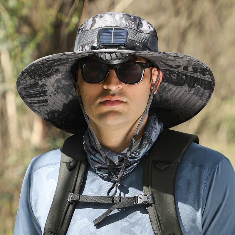 🔥Summer Hot Sale 49% OFF⚡2026 New Ultralight Solar Fan Sun Hat🎁