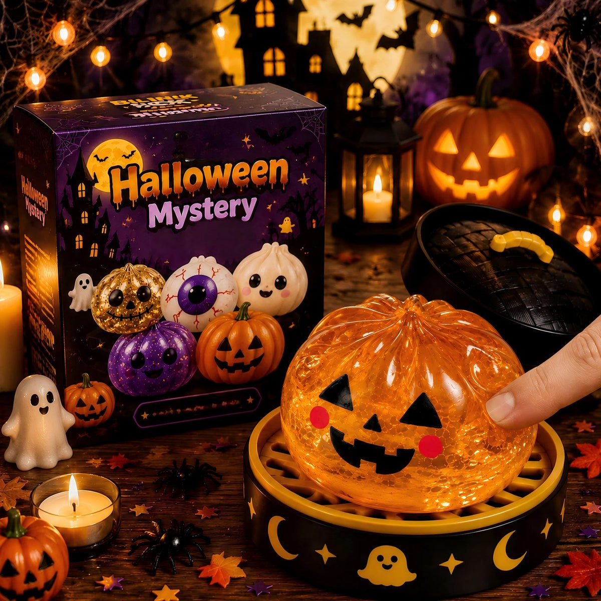 👻 Last Day 50% OFF – Adorable Halloween Ghost Squishies🖐️