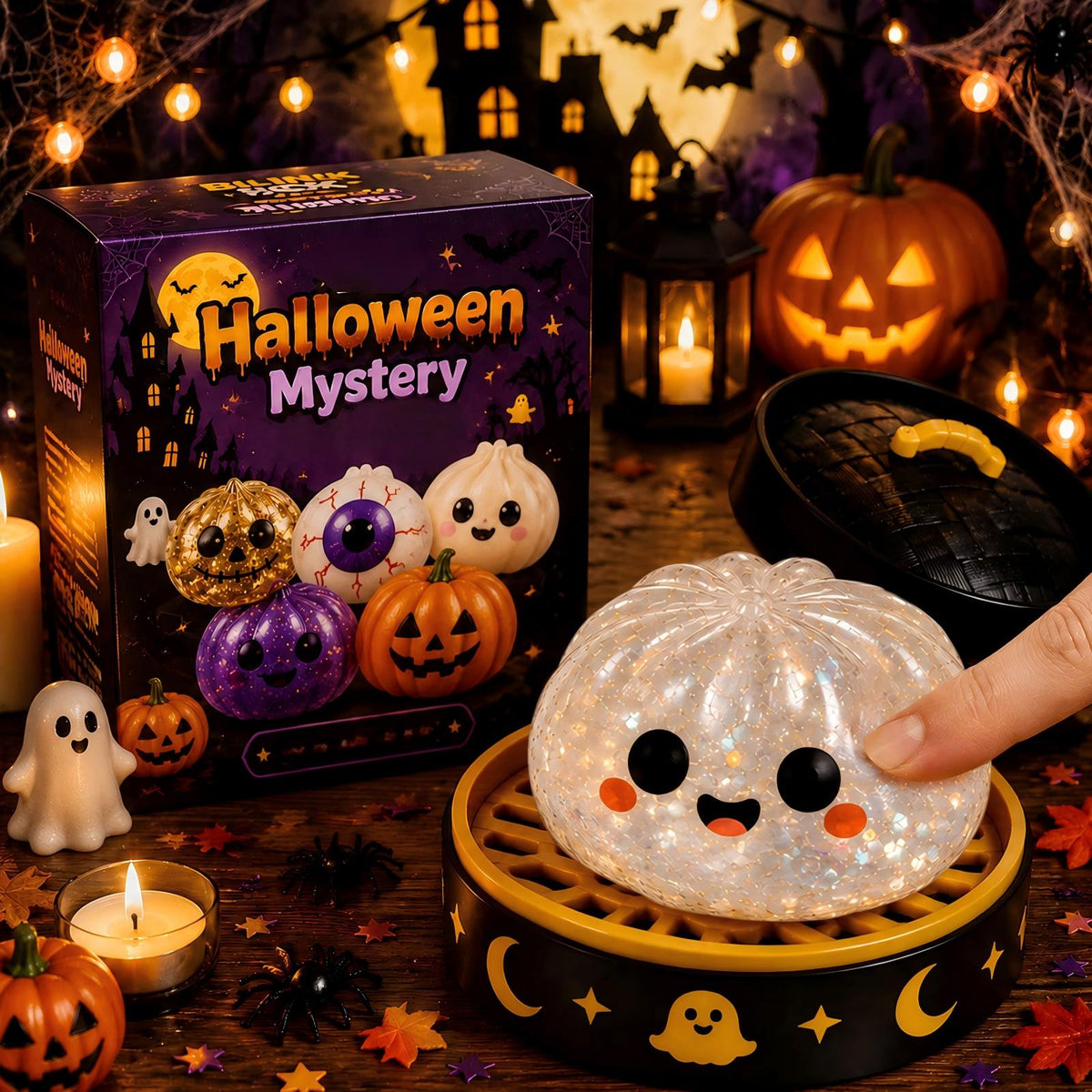 👻 Last Day 50% OFF – Adorable Halloween Ghost Squishies🖐️