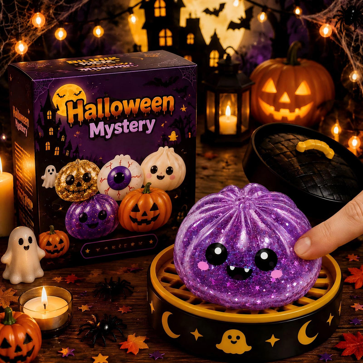 👻 Last Day 50% OFF – Adorable Halloween Ghost Squishies🖐️
