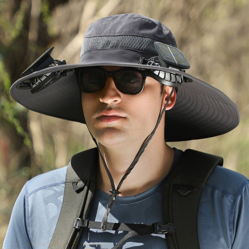 🔥Summer Hot Sale 49% OFF⚡2026 New Ultralight Solar Fan Sun Hat🎁