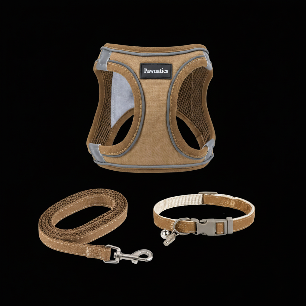 Reflective No-Pull Harness Set