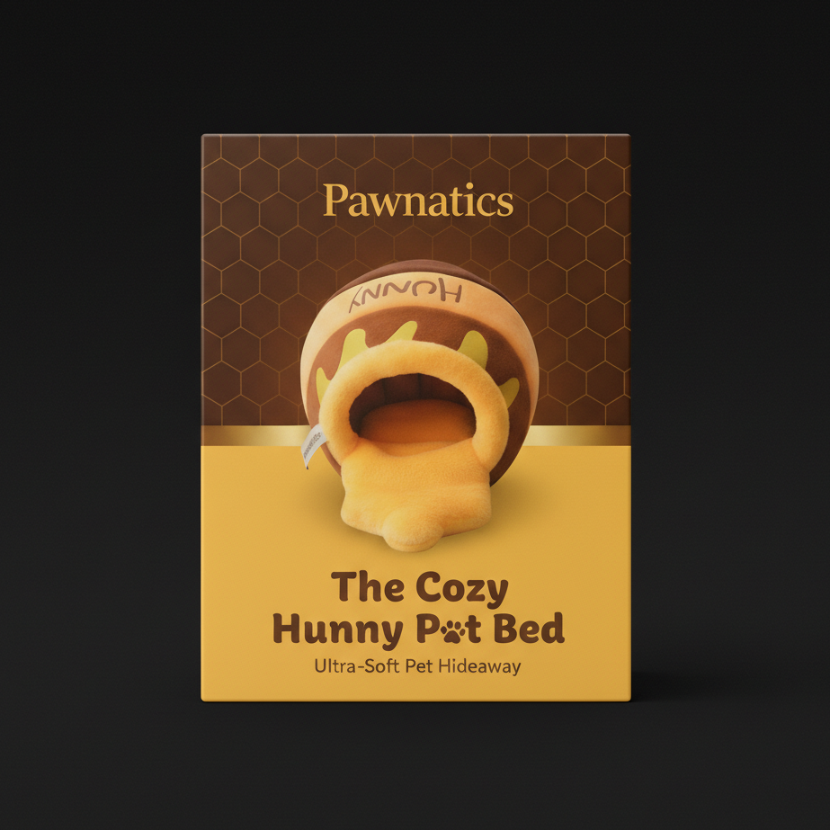 Honey Jar Cat Cave Bed