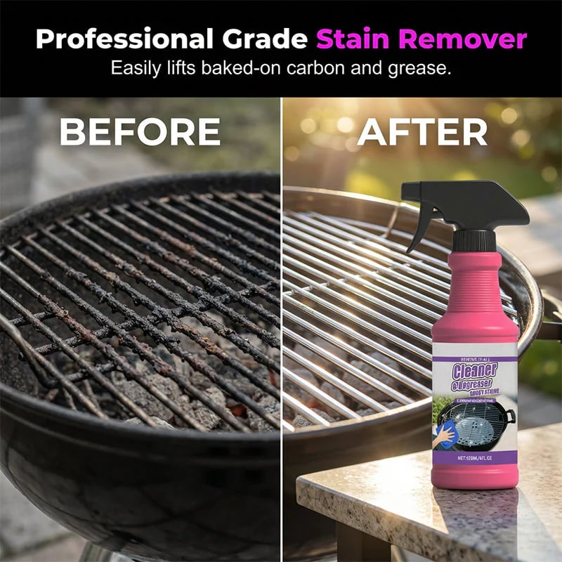 🔥HOT SALE 40% OFF🍖Fast-Acting Heavy-Duty Grill Degreaser Spray
