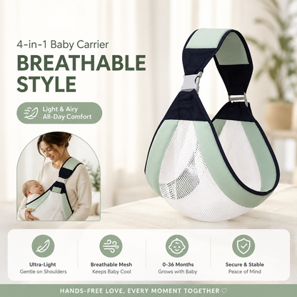 🎉 2026 Hot Sale ✨ Breathable Baby Carrier 👶