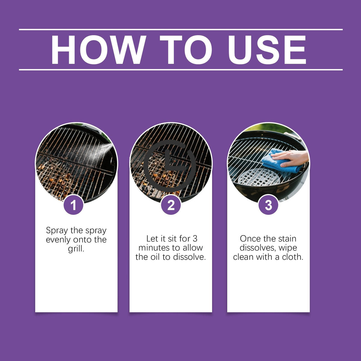 🔥HOT SALE 40% OFF🍖Fast-Acting Heavy-Duty Grill Degreaser Spray