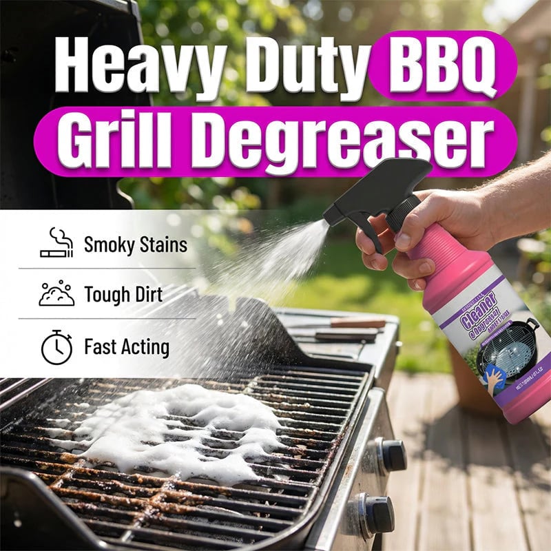 🔥HOT SALE 40% OFF🍖Fast-Acting Heavy-Duty Grill Degreaser Spray