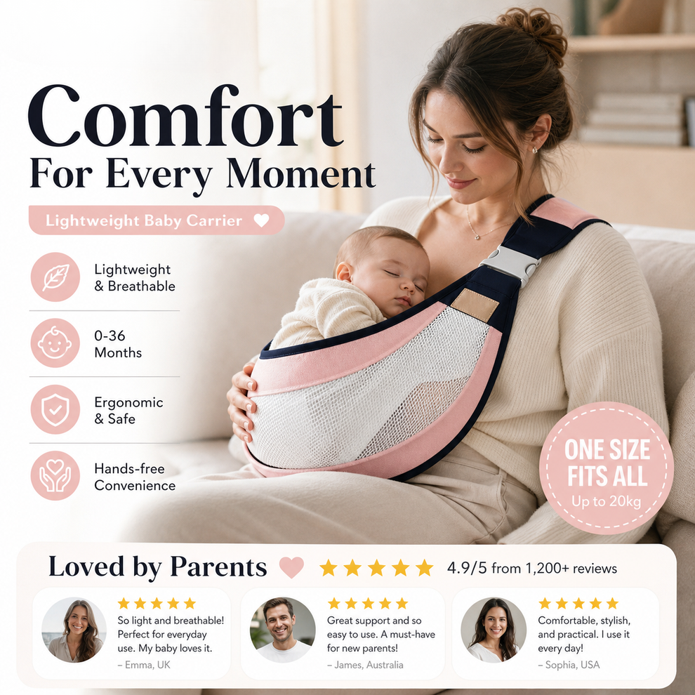 🎉 2026 Hot Sale ✨ Breathable Baby Carrier 👶