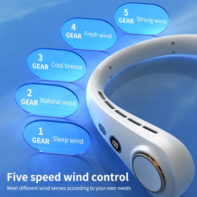 🍃 Neck Air Conditioner Fan