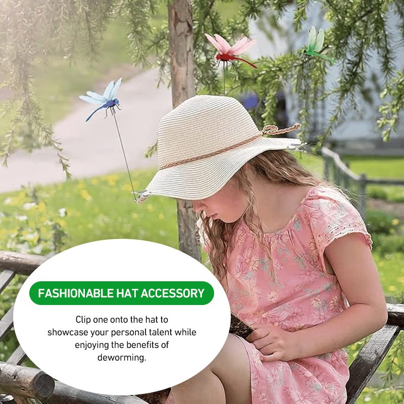 Dragonfly Clip Bug Repe Llent-Repels mosquitoes effectively