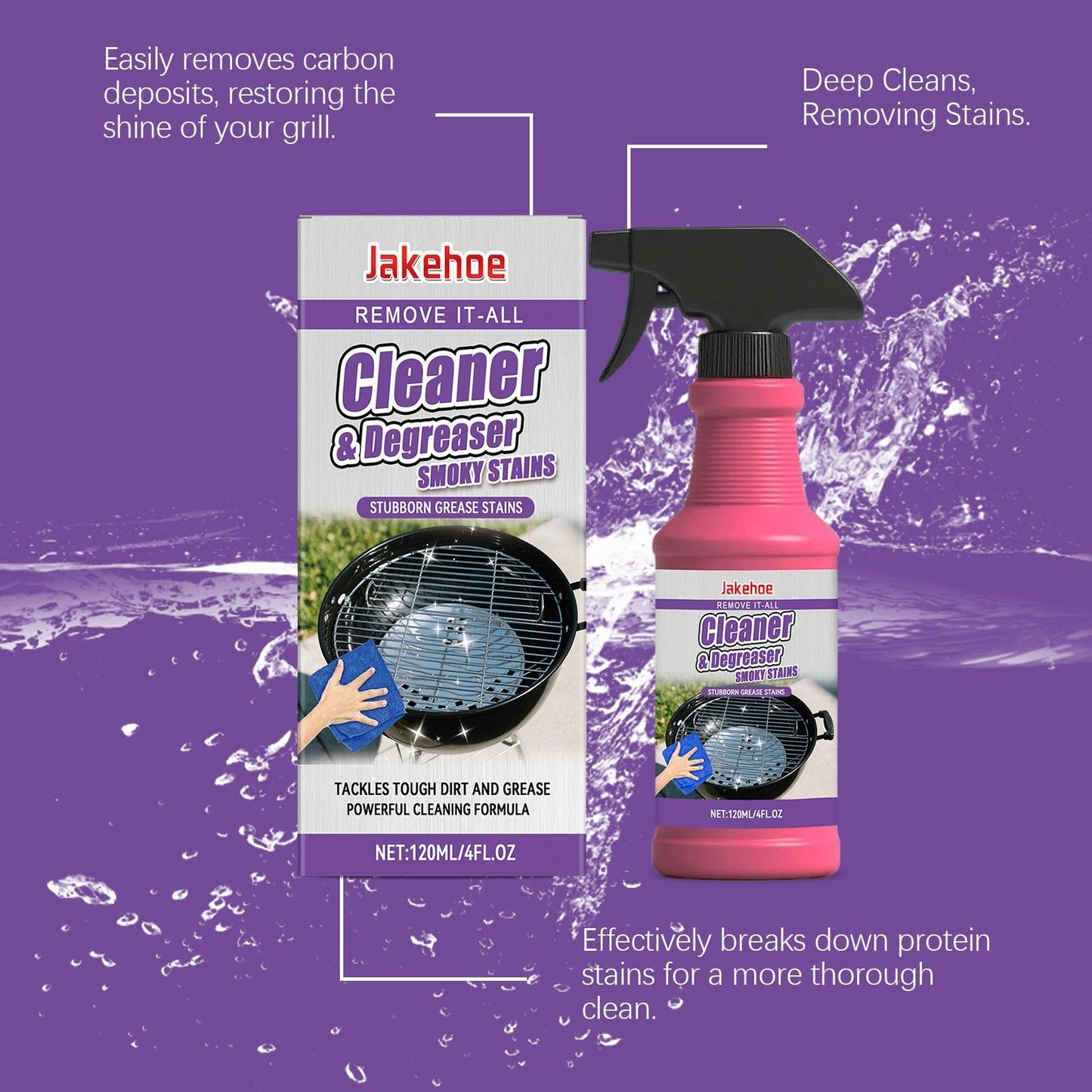 🔥HOT SALE 40% OFF🍖Fast-Acting Heavy-Duty Grill Degreaser Spray