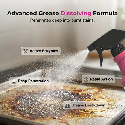 🔥HOT SALE 40% OFF🍖Fast-Acting Heavy-Duty Grill Degreaser Spray