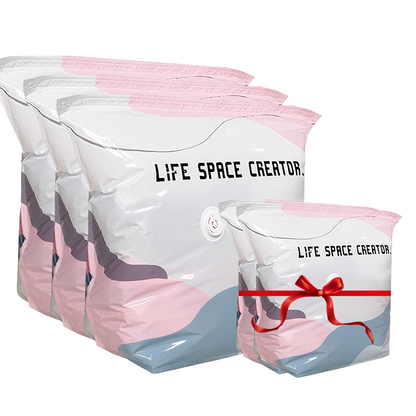 ◼️No-Pump Large Vacuum Storage Compression Bags☄️Most practical☄️Most cost-effective
